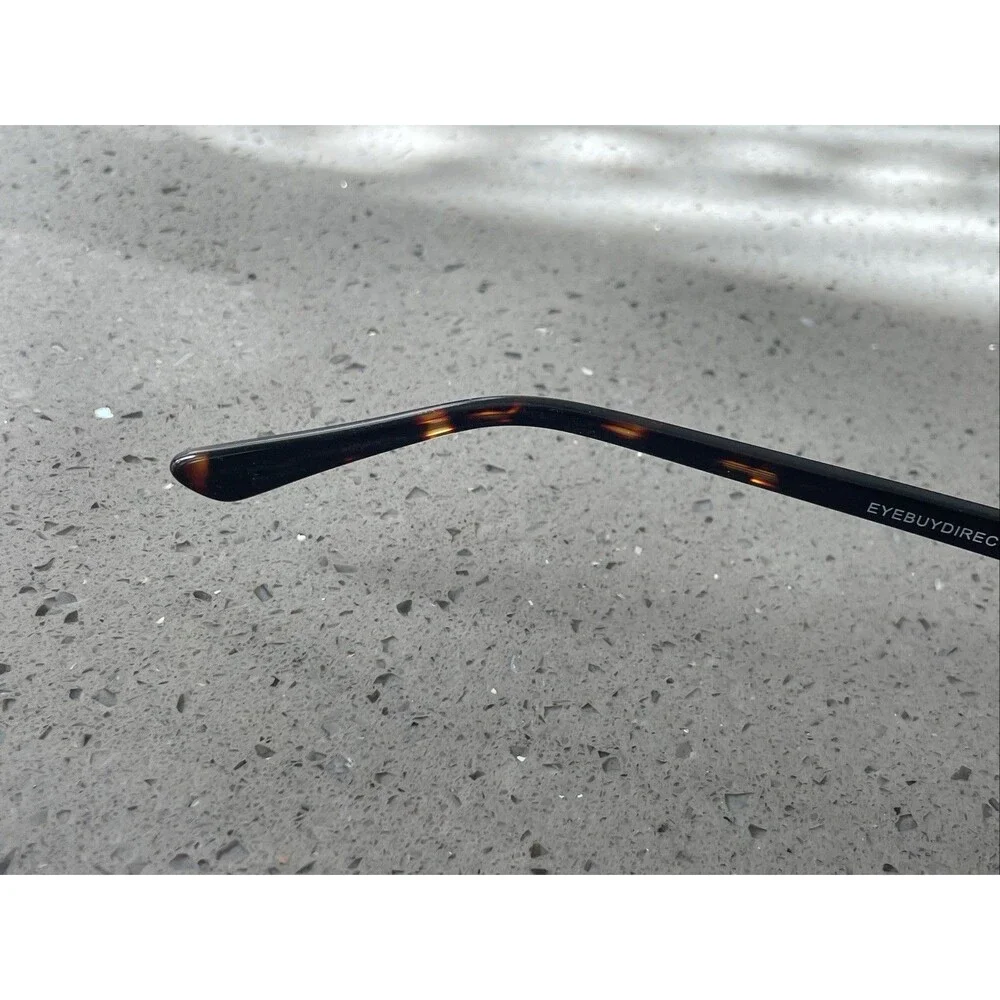 Eyebuydirect Opal 53-17-140 4 Acetate Eyeglasses FRAMES ONLY Full Rim Tortoise